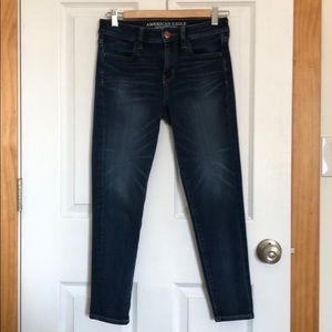 Cropped skinny jeans